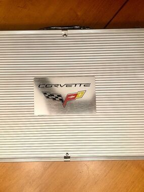NEW! Limited Edition Corvette 11 Piece Grilling Set in Aluminum Case